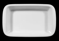 Compact Auflaufform eckig 30x18,5 cm weiss uni