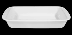Compact Auflaufform eckig 30x18,5 cm weiss uni