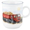 Compact Becher mit Henkel 0,25 l Auf der Baustelle