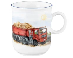 Compact Becher mit Henkel 0,25 l Auf der Baustelle