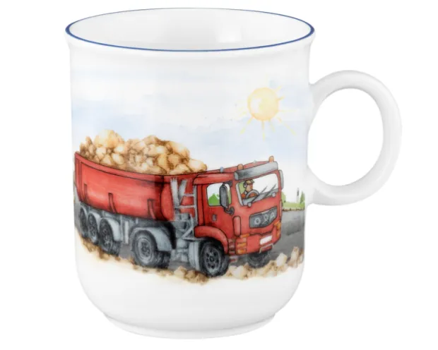 Compact Becher mit Henkel 0,25 l Auf der Baustelle