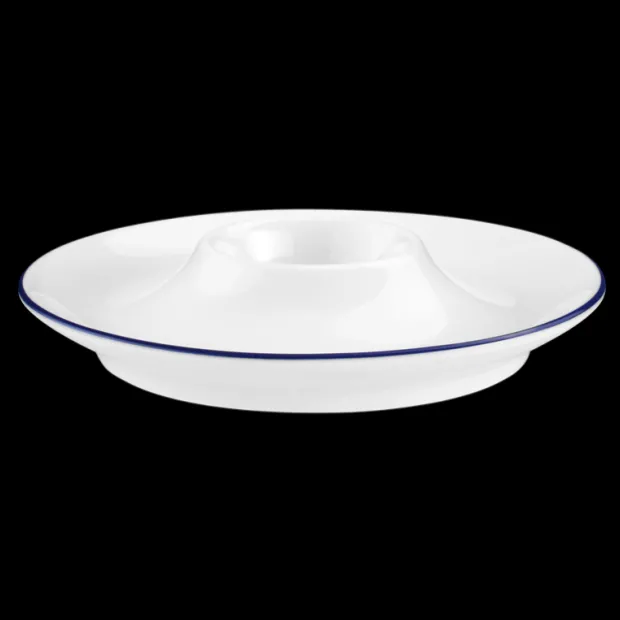 Compact Eierbecher mit Ablage Blaurand
