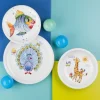 Compact Frühstücksteller 19 cm Bunte Tierwelt