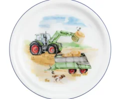 Compact Frühstücksteller rund 19 cm Mein Traktor