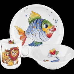 Compact Kinder-Set 3-teilig W Bunte Tierwelt