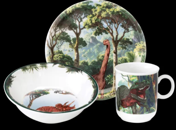 Compact Kinder-Set 3-teilig W Dino