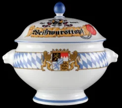 Compact Löwenkopfterrine mit Deckel 3,00 l Bayern