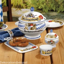 Compact Löwenkopfterrine mit Deckel 3,00 l Bayern