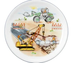 Compact Speiseteller rund 25,5 cm Auf der Baustelle