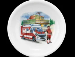 Compact Suppenteller rund 20 cm Blaulicht