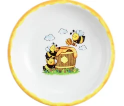 Compact Suppenteller rund 20 cm Fleißige Bienen AUSLAUF