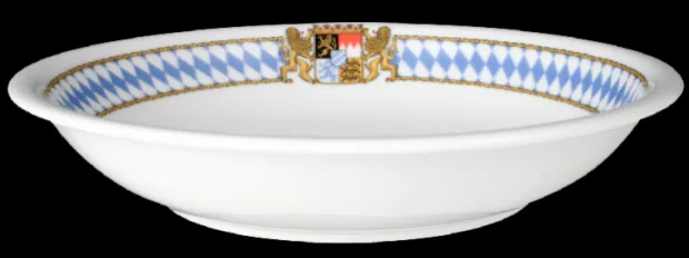 1/2 Dick Teller tief 23 cm Bayern
