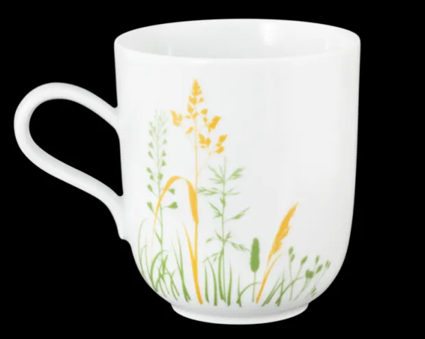 Liberty Becher mit Henkel 0,40 l Meadow Grasses green