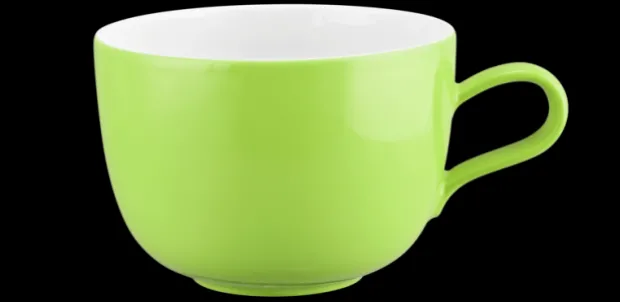 Liberty Milchkaffeeobertasse 0,38 l Pure Colors lime green