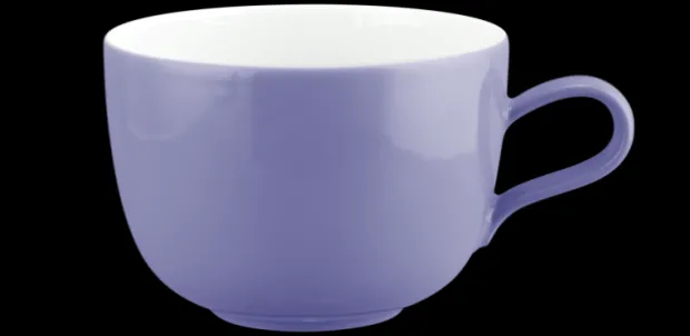 Liberty Milchkaffeeobertasse 0,38 l Pure Colors grape purple