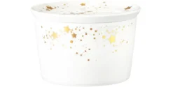 Liberty Schale rund mit Deckel 14x9 cm Golden Stars