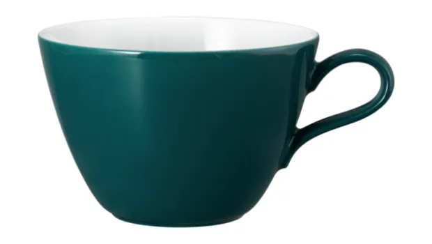 Life Milchkaffeeobertasse 0,37 l Fashion trendy petrol