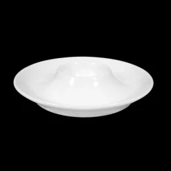 Mandarin Eierbecher mit Ablage weiß
