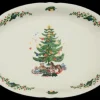 Marie-Luise Platte oval 35 cm Weihnachten