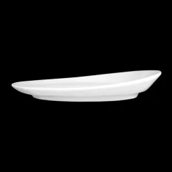 Meran Gourmetteller flach Organic 24 cm weiß