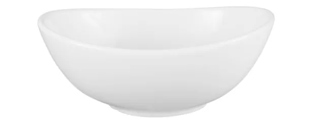 Modern Life Bowl oval 12 cm weiss