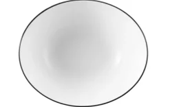 Modern Life Schüssel oval 21 cm Black Line
