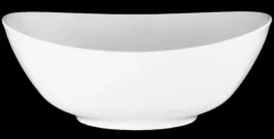 Modern Life Schüssel oval 25,5 cm weiß