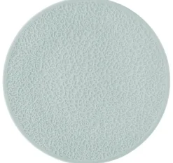 Nori-Home Platzteller rund 33 cm Vollrelief Arktisblau light