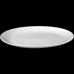 Rondo / Liane Platte oval 35 cm weiß