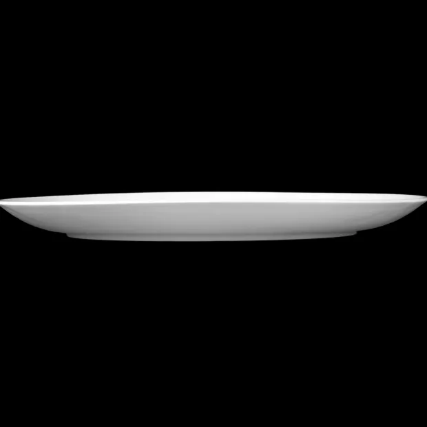 Rondo / Liane Platte oval 38 cm weiß