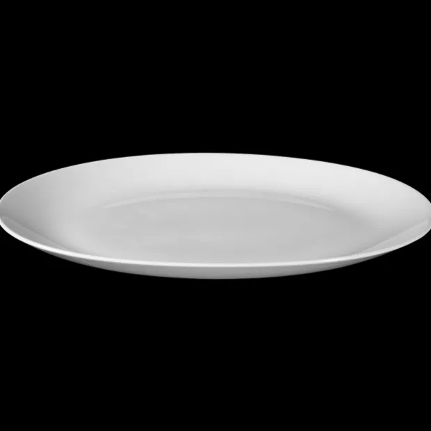 Rondo / Liane Platte oval 38 cm weiß