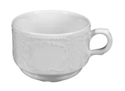 Salzburg Milchkaffeetasse weiß