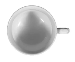 Salzburg Milchkaffeetasse weiß