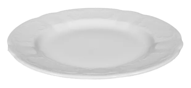 Salzburg Teller flach 25 cm weiß