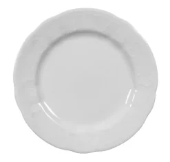 Salzburg Teller flach 17 cm weiß