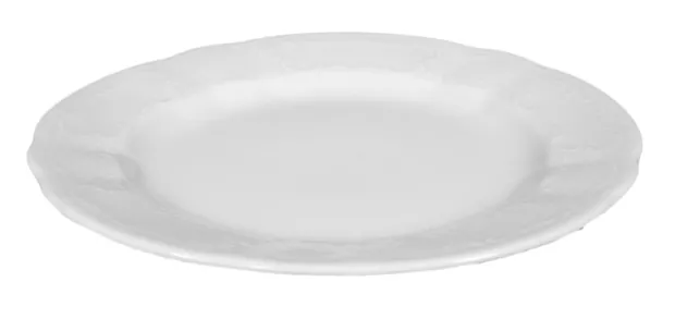 Salzburg Teller flach 19 cm weiß