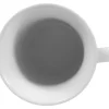 Savoy Milchkaffeetasse Kelch 0,37 l weiß