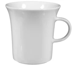 Savoy Milchkaffeetasse Kelch 0,37 l weiß