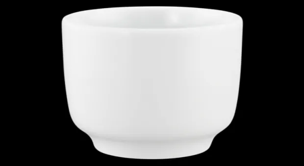 Sento Home Kaffeetasse 0,21 l ohne Henkel weiß