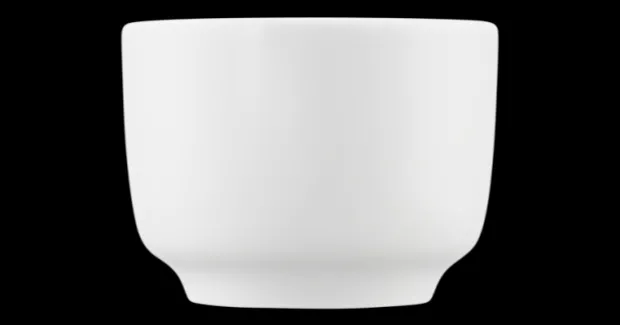 Sento Home Kaffeetasse 0,21 l ohne Henkel weiß