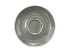 Terra Espressountertasse 12 cm Perlgrau uni