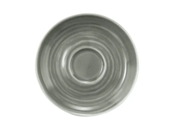 Terra Espressountertasse 12 cm Perlgrau uni