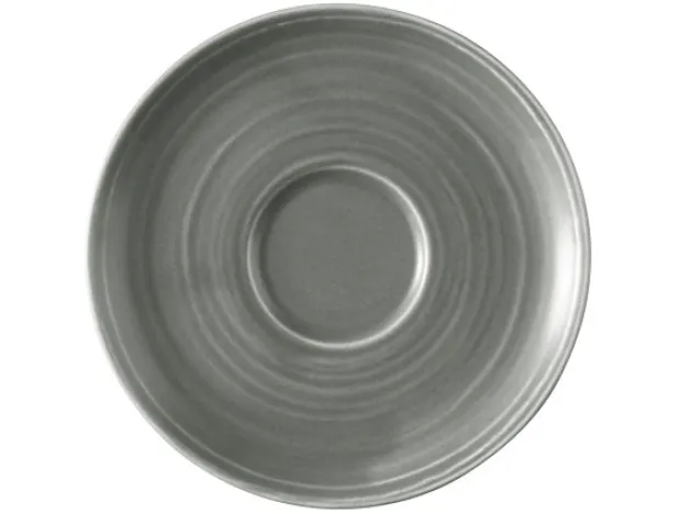 Terra Kombi-Untertasse groß 16,5 cm Perlgrau