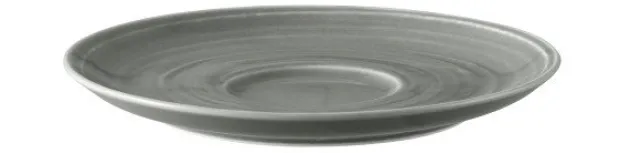 Terra Kombi-Untertasse groß 16,5 cm Perlgrau