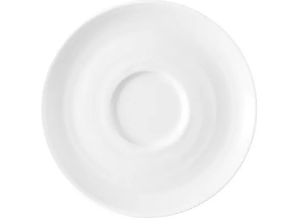 Terra Kombi-Untertasse groß 16,5 cm weiß