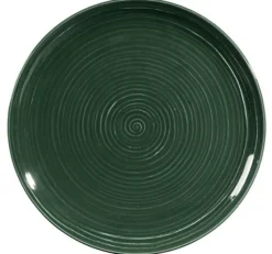Terra Speiseteller rund 27,5 cm Moosgrün