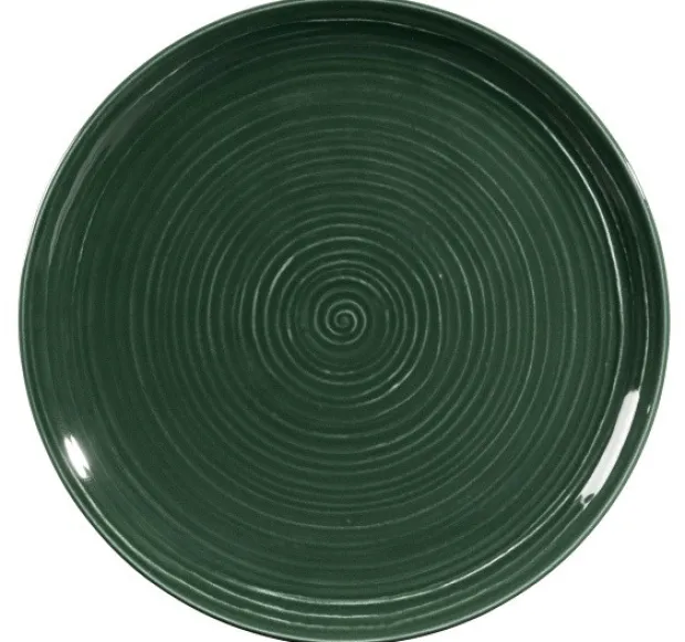 Terra Speiseteller rund 27,5 cm Moosgrün