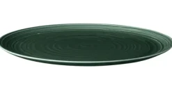 Terra Speiseteller rund 31 cm Moosgrün uni