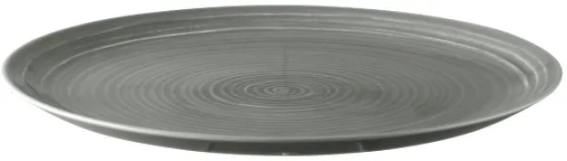 Terra Speiseteller rund 27,5 cm Perlgrau