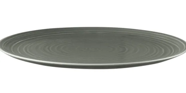 Terra Speiseteller rund 31 cm Perlgrau uni